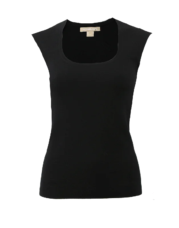 Super Cashmere Scoopneck Edgy Women's Punk