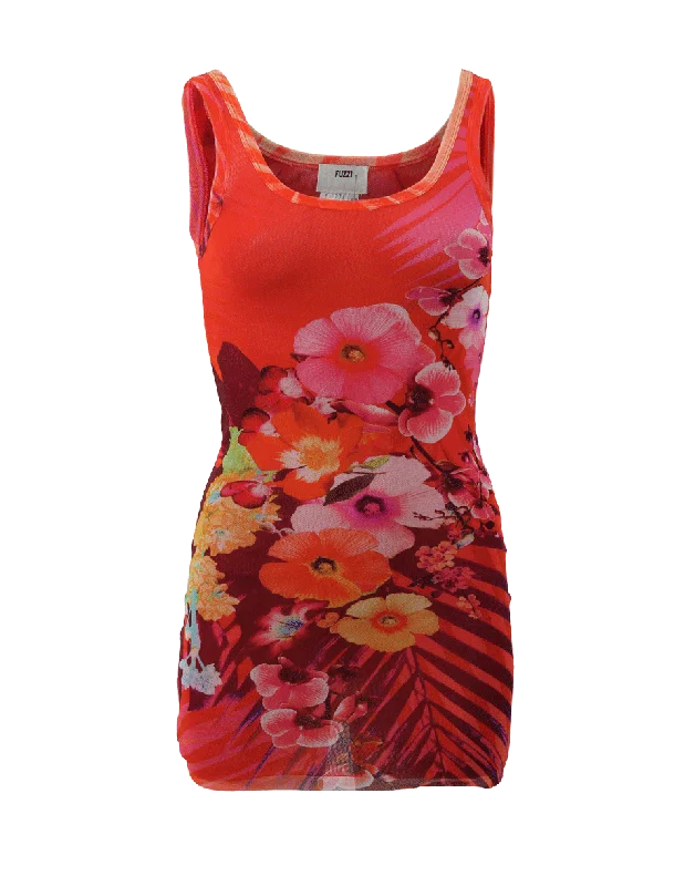 Printed Tank Bold Women's Animal Print