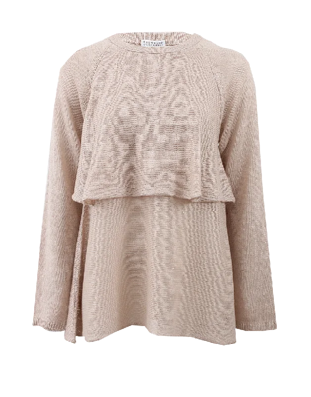 Double Layer Pullover Dapper Women's 1920S