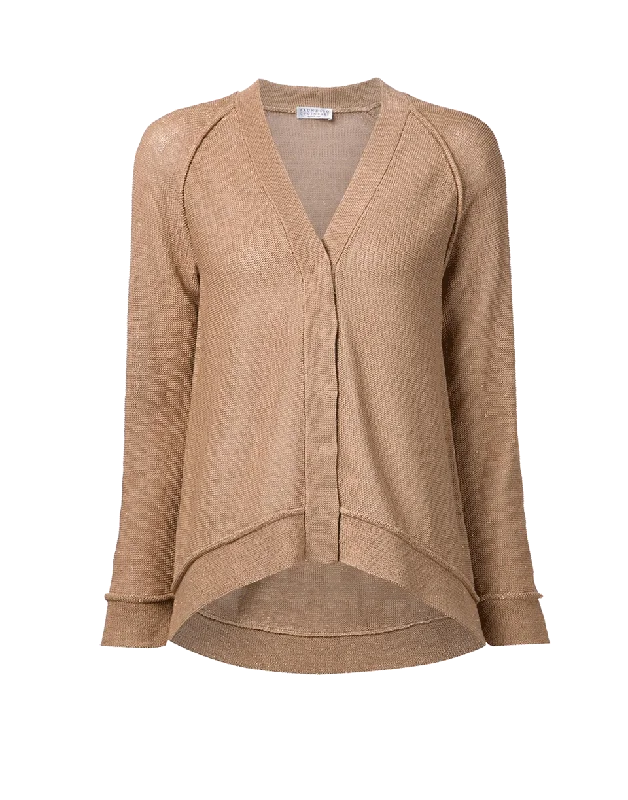 Cotton Lurex Cardigan Country