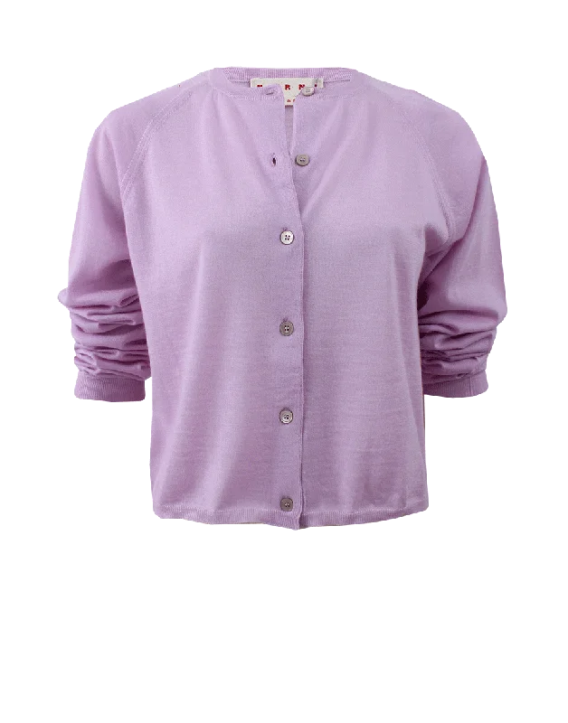 Cropped Cardigan Classic Women's Tweed