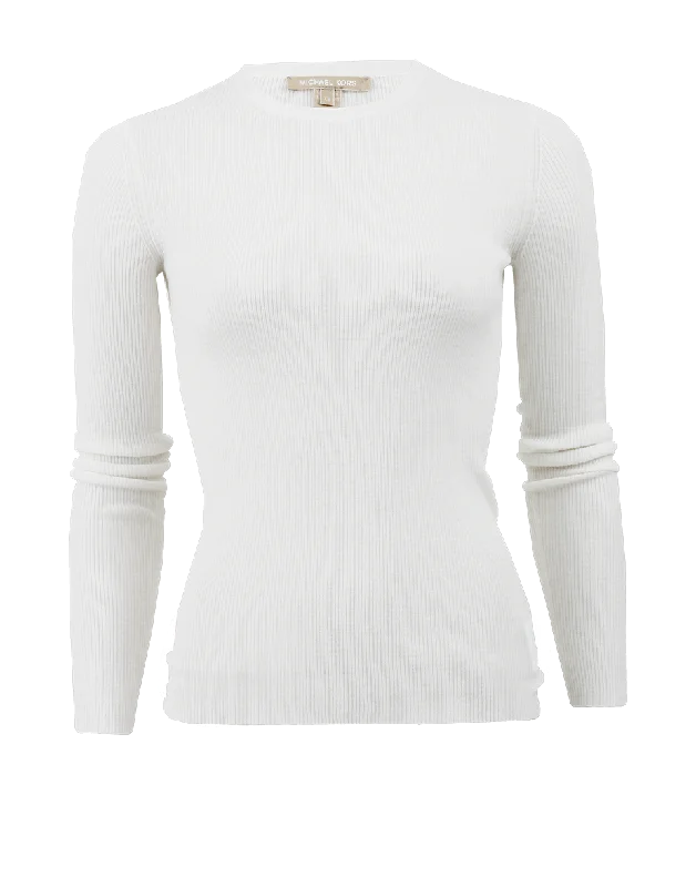 Stretch Viscose Crewneck Country