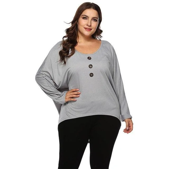 ANALUKE Spring Winter Long Sleeve T-Shirt Stylish Women's Tropical 