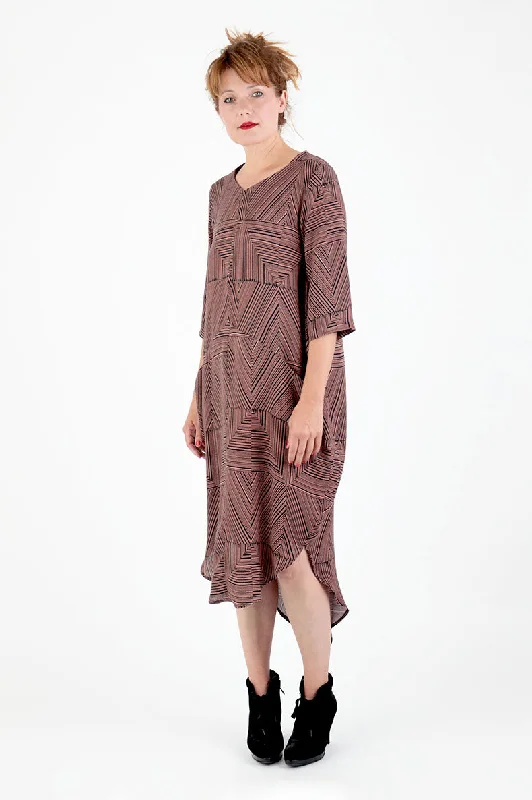 Schnittchen Patterns Trine Cocoon Dress Sharp Women's Italian