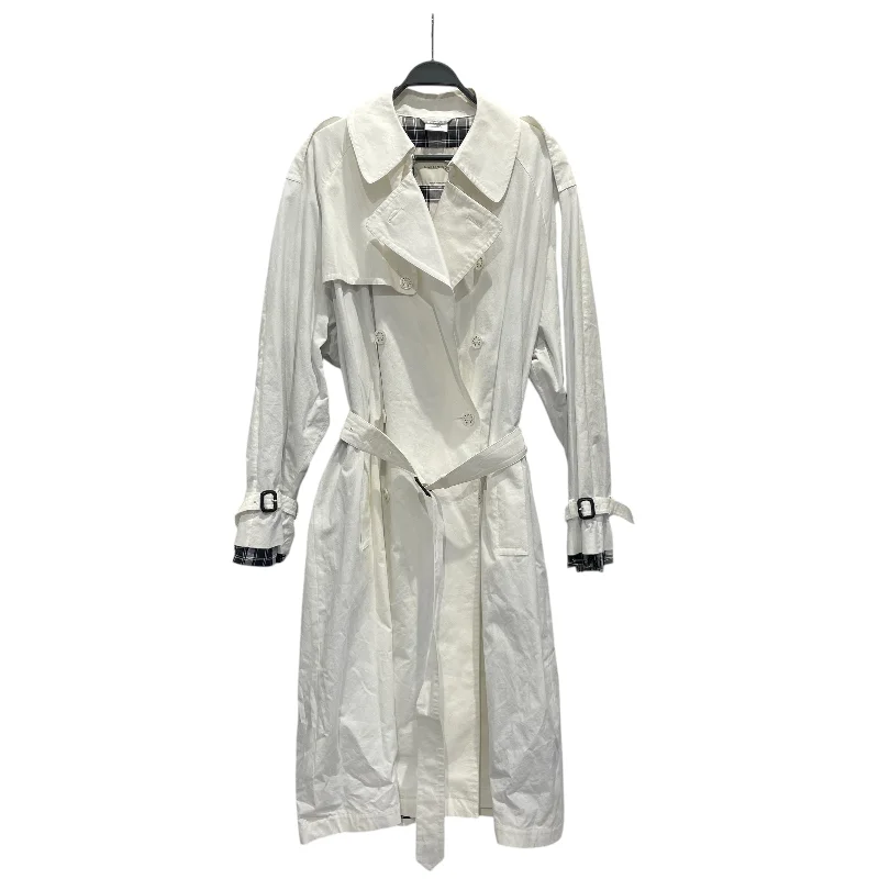 VETEMENTS/MACKINTOSH/Trench Coat/XS/Cotton/WHT/2017 Trench Coat purpose