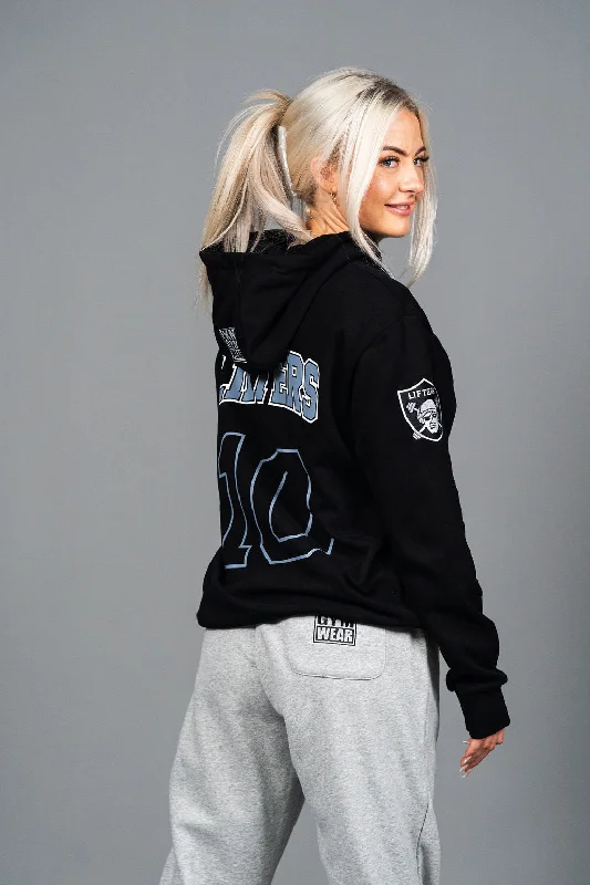 LIFTERS | Women's Gym Hoodie | Black Streetwear Style for 