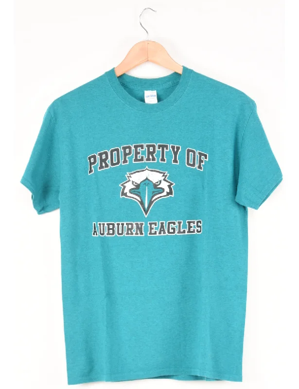 Gildan Property Of Auburn Eagles Printed T-shirt - M