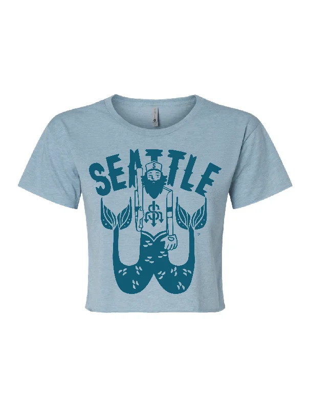 Seattle Triton · Cropped T-Shirt Youthful Women's Anime - inspired