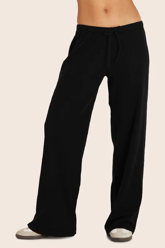 FLAT KNIT EVERYDAY PANTS - ONYX Dynamic Women's Moto
