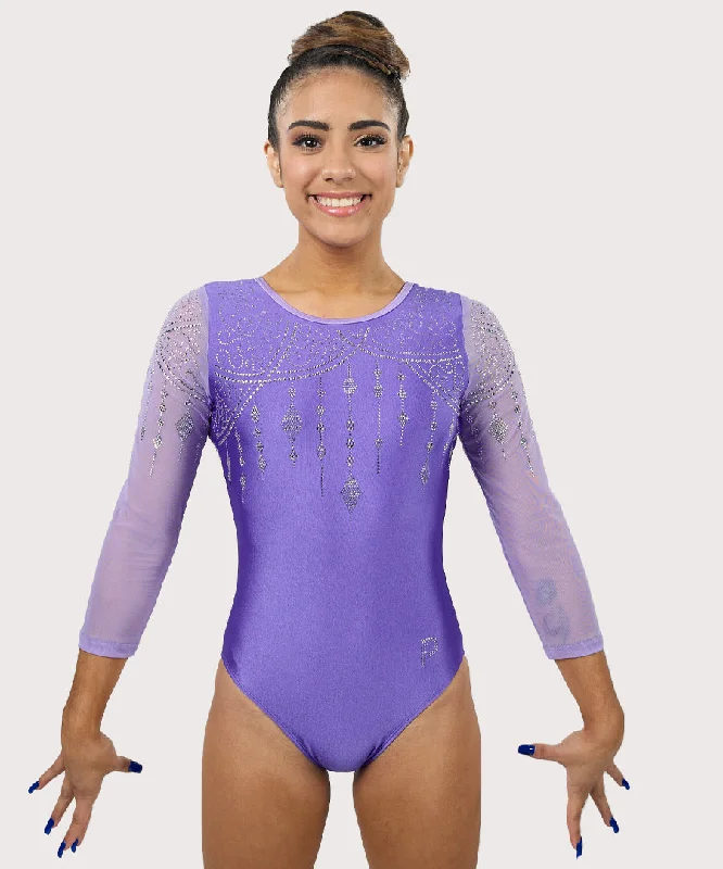 Plum Simply Elegant Olivia Competition Leotard Classic Women's Tweed