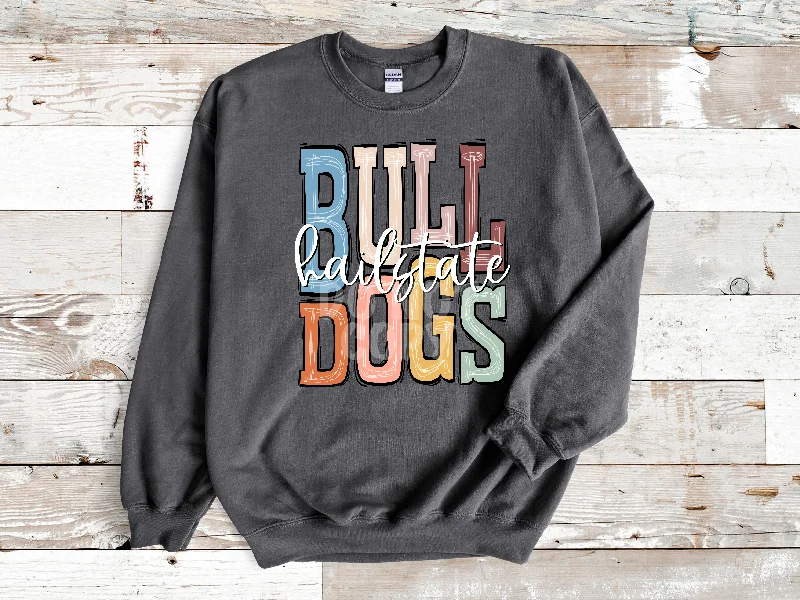 Bulldogs - Hailstate Boho Sweatshirt Modern Women's Tech