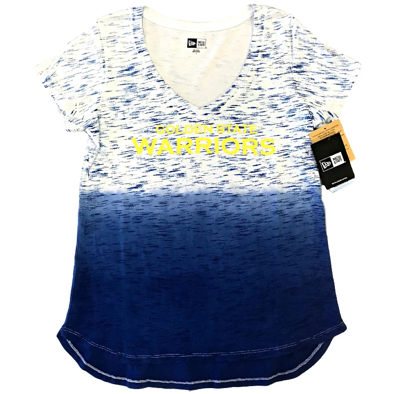 NEW ERA GOLDEN STATE WARRIORS WOMEN'S BLEND V-NECK