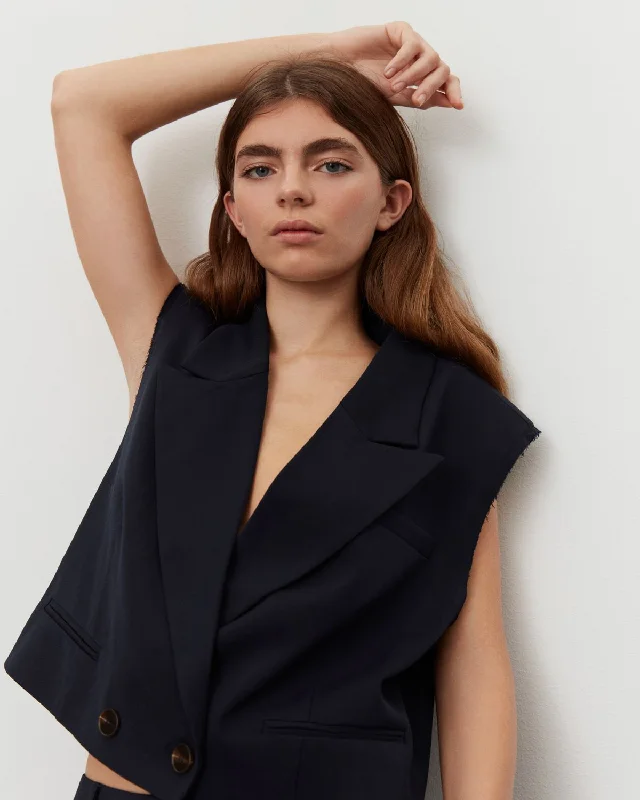 LINKASW VEST - Navy Cozy Women's Winter