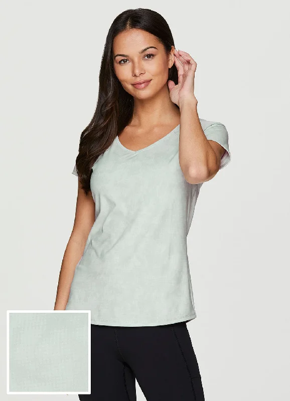 Tonal Floral Super Soft Tee Modern Women's Tech