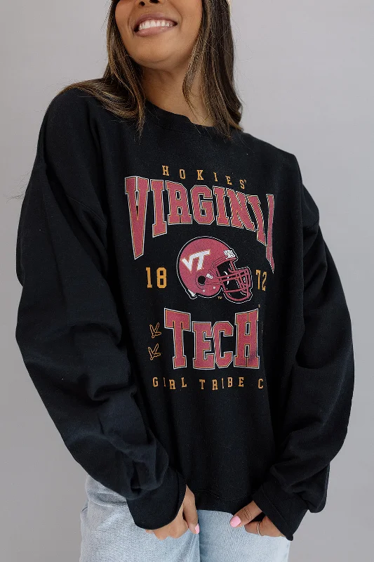 Virginia Tech: VT Tech Helmet Sweatshirt