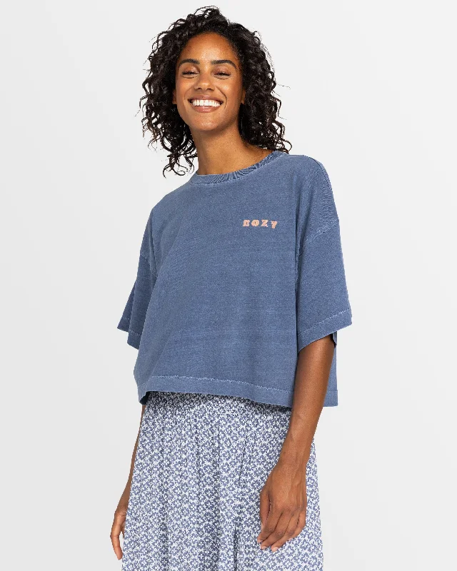 Womens Summer Flakes Short Sleeve T-Shirt Athletic Women's 