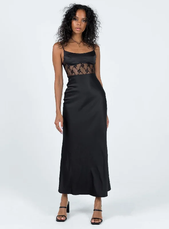 Maybelle Maxi Dress Black Street