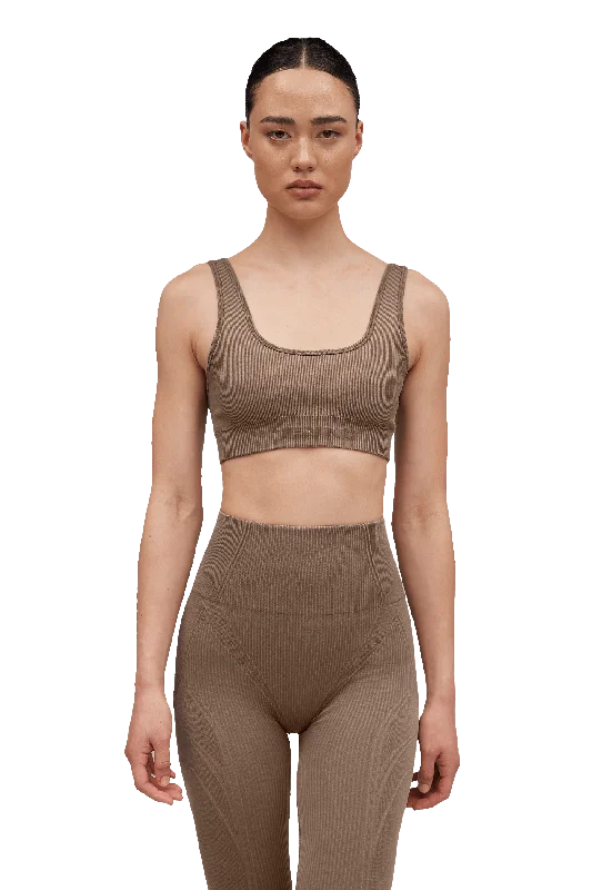 SPORTS BRA SEAMLESS - Tan Vintage Hip Women's Urban