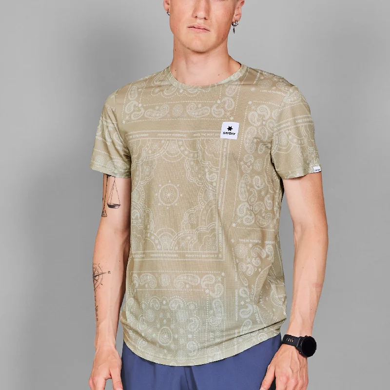 Paisley Combat T-shirt Monochromatic All - in - one