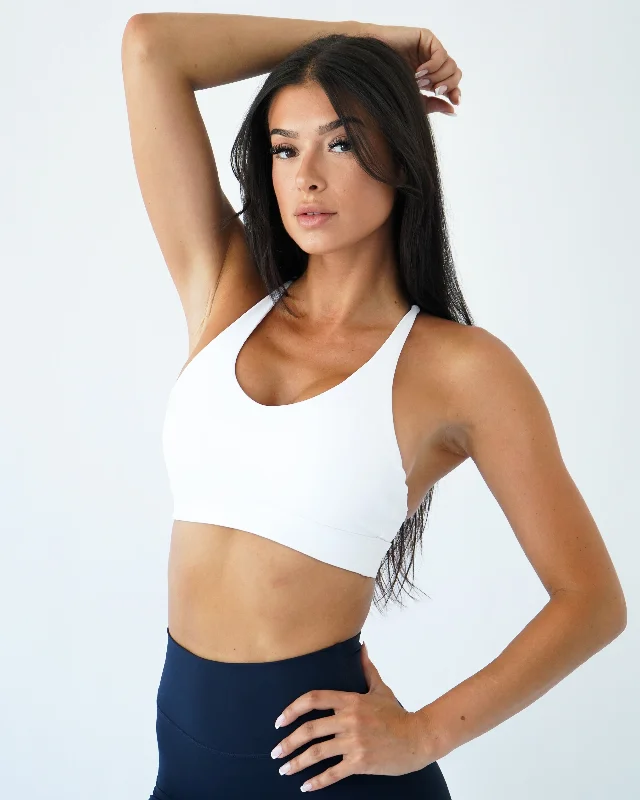 Impact Beyond Sports Bra - White Earthy Women's 