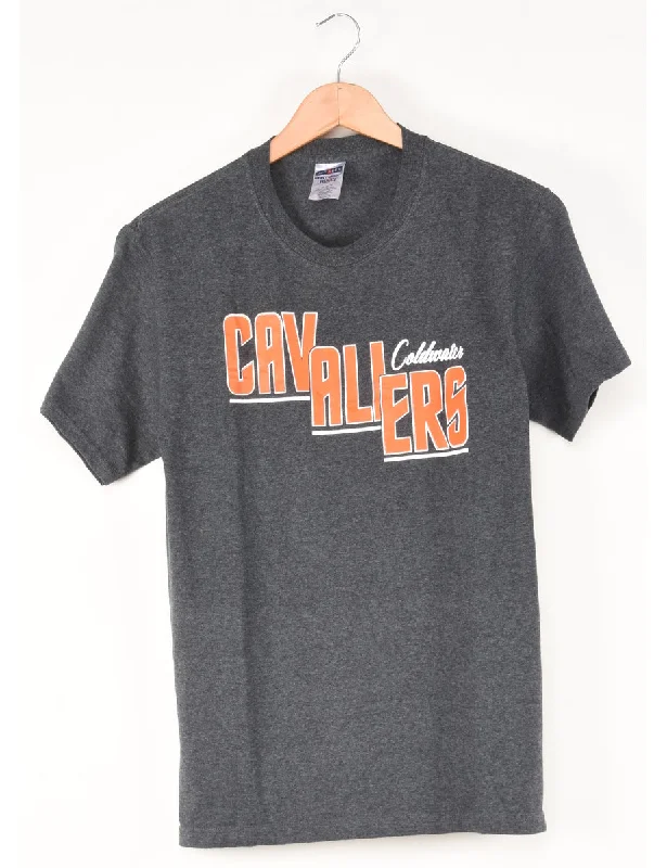 Jerzees Cavaliers Printed T-shirt - M