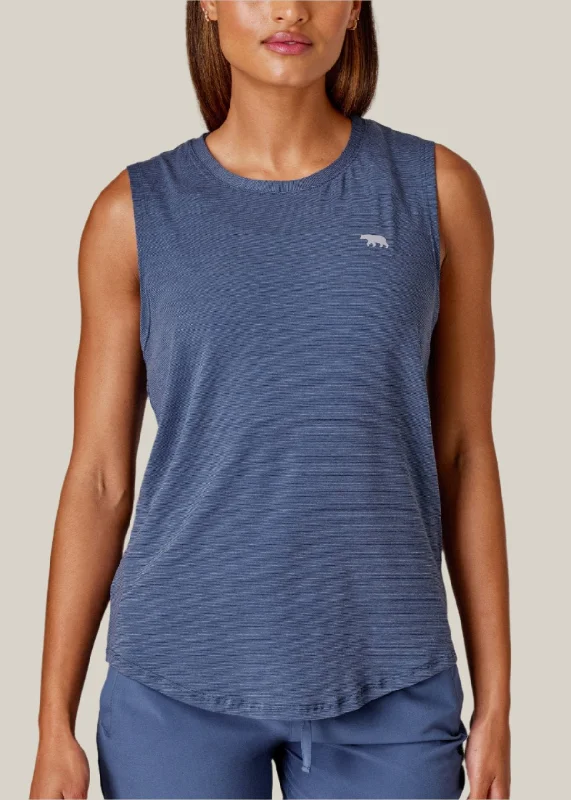 Dial it up workout tank waterfall