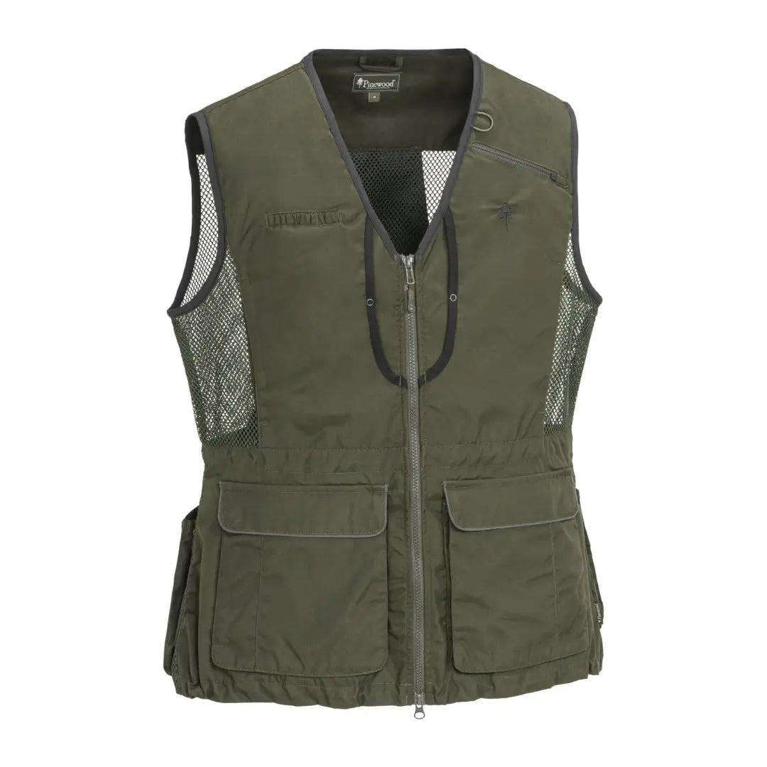 Pinewood Ladies Dog Sport Vest 2.0 Earthy Women's Hemp - based