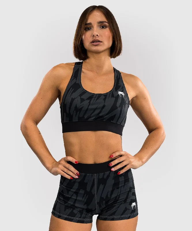 Venum Graffiti Women’s Sports Bra - Urban Charcoal Dapper Women's 1920S