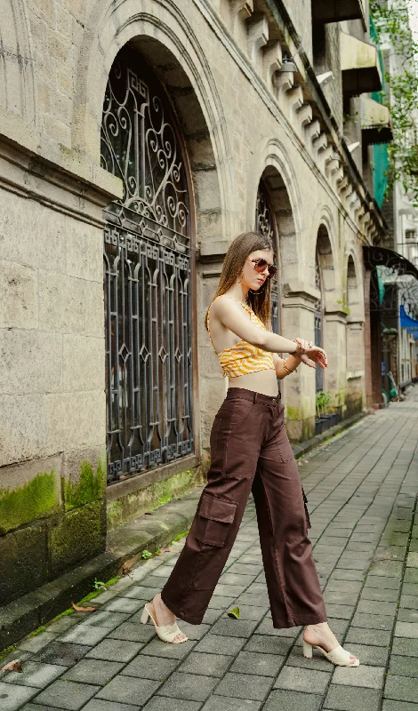 Carob straight fit Pant Refined Women's Velvet