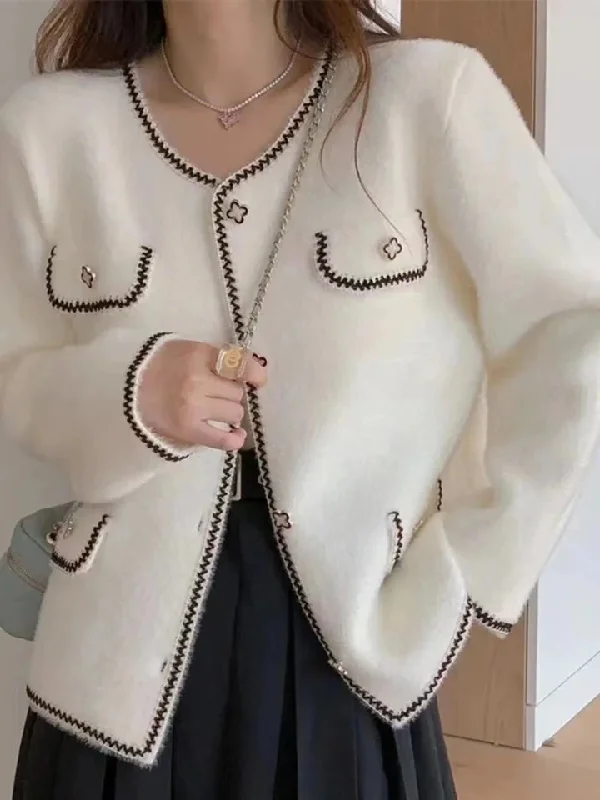 Ebon Ivory Elegant cardigan.