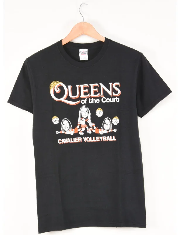 Jerzees Volleyball Printed T-shirt - S Sustainable Organic