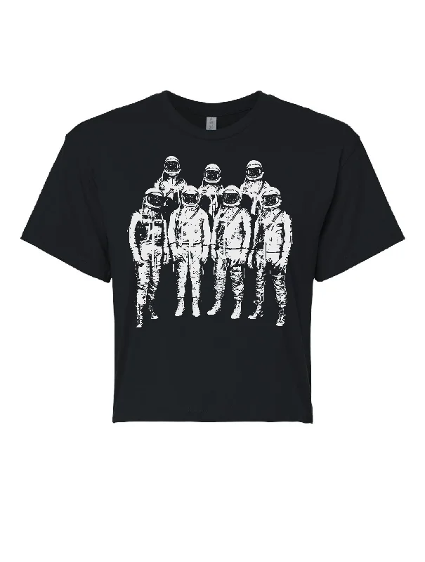 Mercury 7 · Cropped T-Shirt Vintage Women's 1970S 