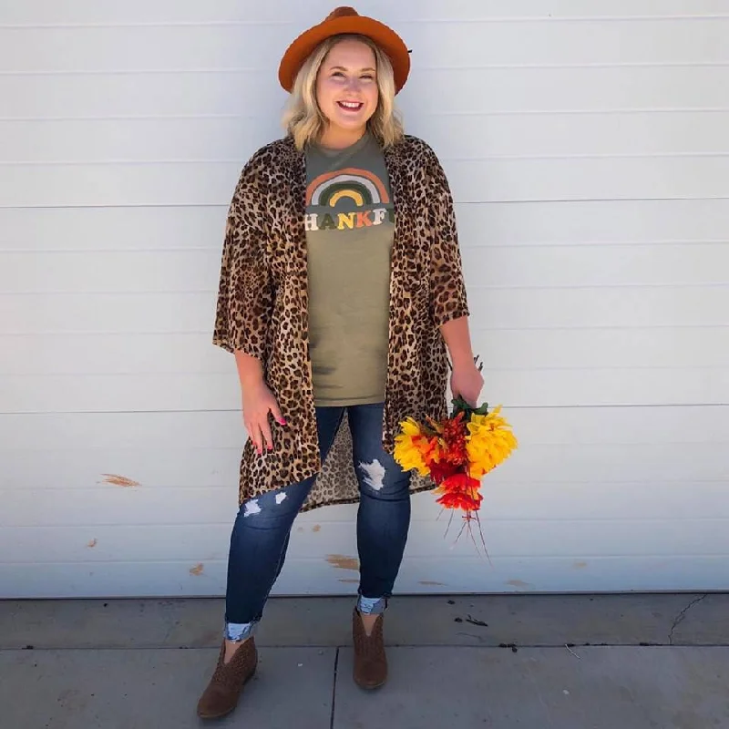 Savannah Leopard Duster French