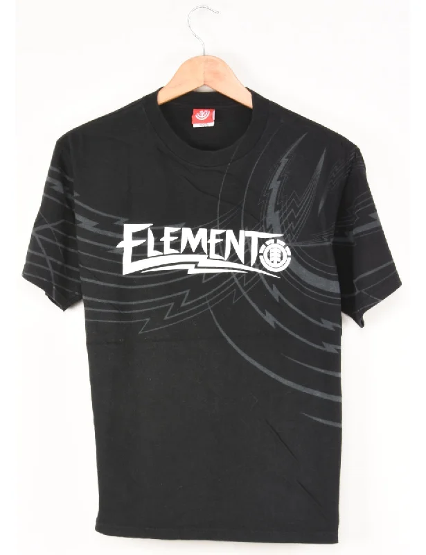 Element Printed T-shirt - M Unique Women's Upcycled