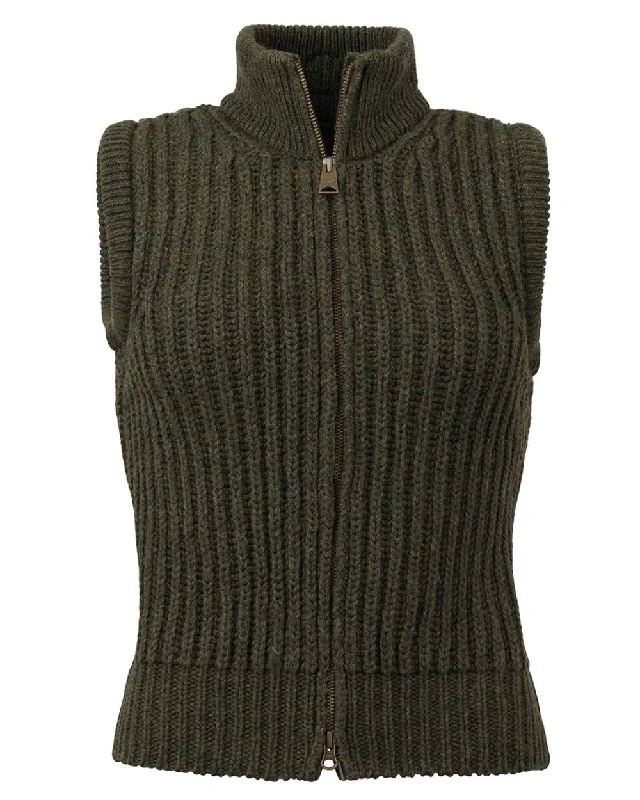 Laksen Elgin Knitted Vest Casual Women's Japanese 