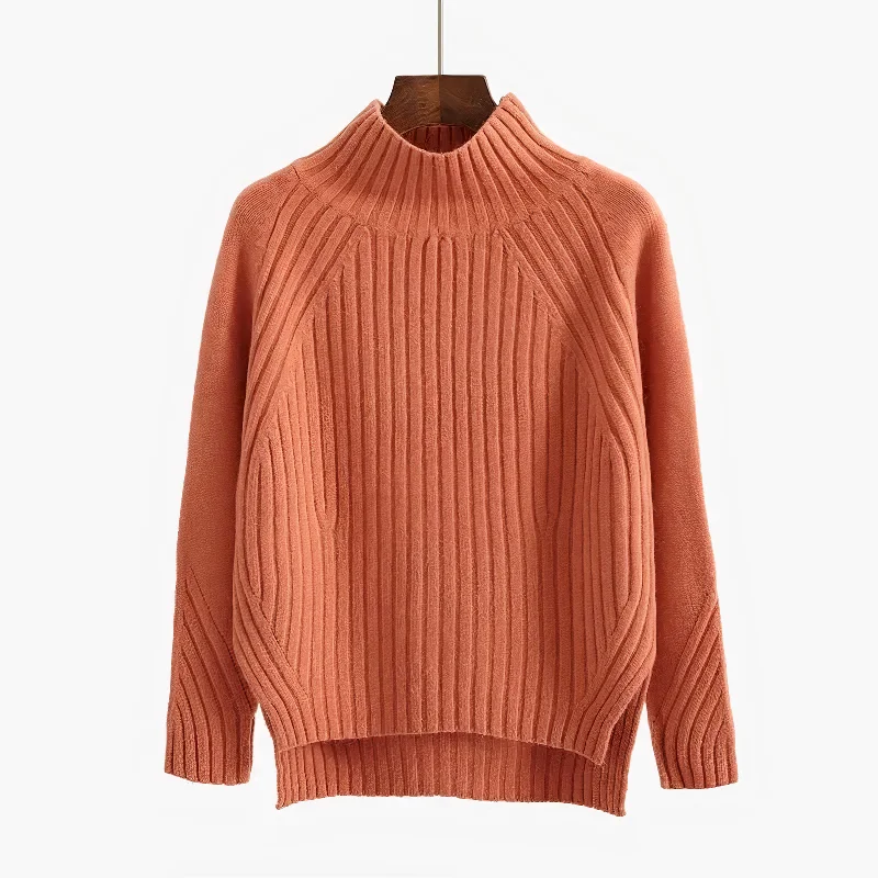 CLARA | KNITTED TURTLENECK SWEATER Gym