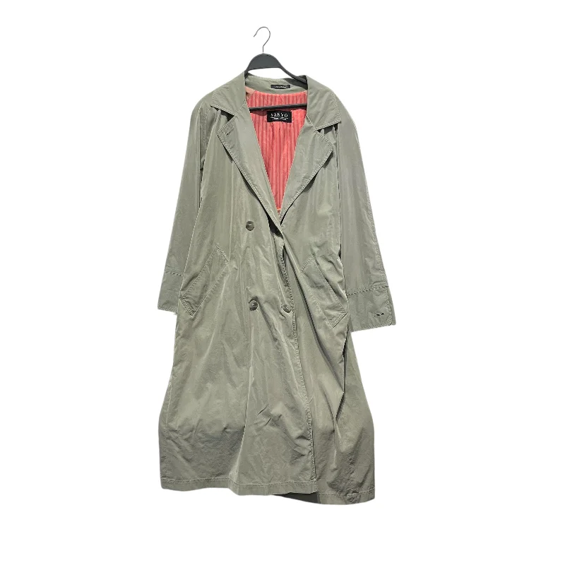 SANYO/Trench Coat/M/GRN/vintage trench Casual Women's Japanese 