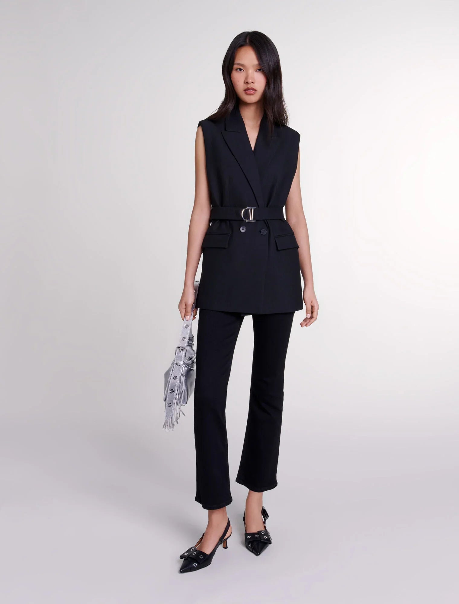 Sleeveless suit jacket Sophisticated Women's 