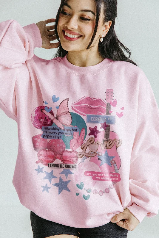 Cornelia Collage Sweatshirt