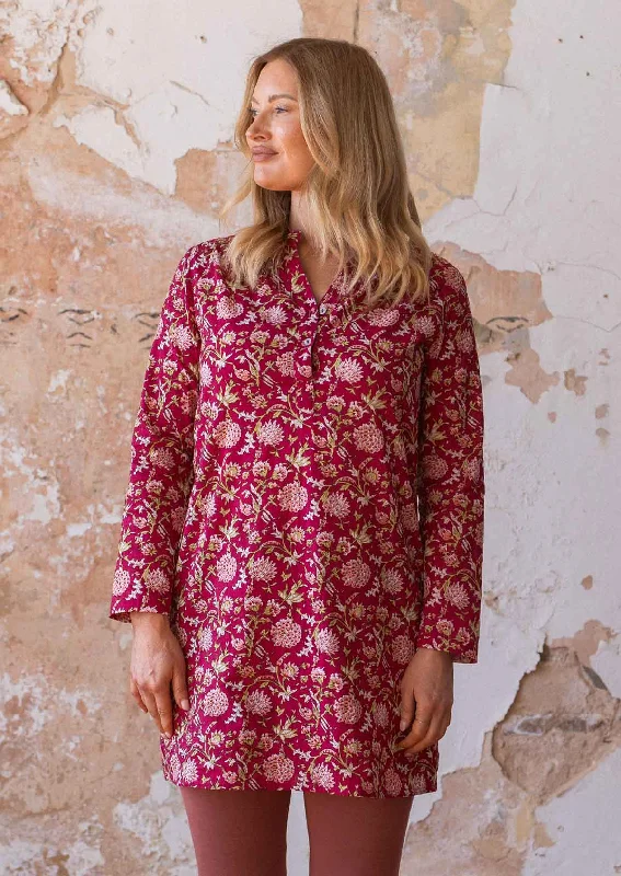 Torvi Tunic Cranberry