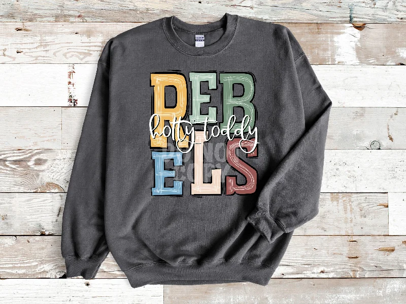 Rebels - Hotty Toddy Boho Sweatshirt Streetwear Style for 