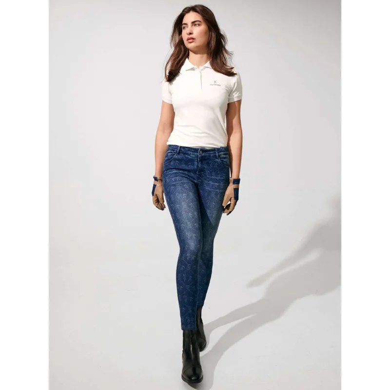 PS of Sweden Polo Lewis Blanc Trendy Women's 