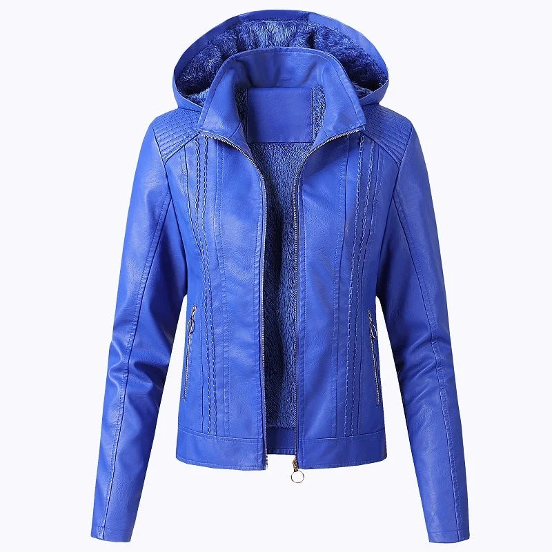 Amazon Wish Hot Style European And American Fashion Jacket Lapel Hip Women's Urban