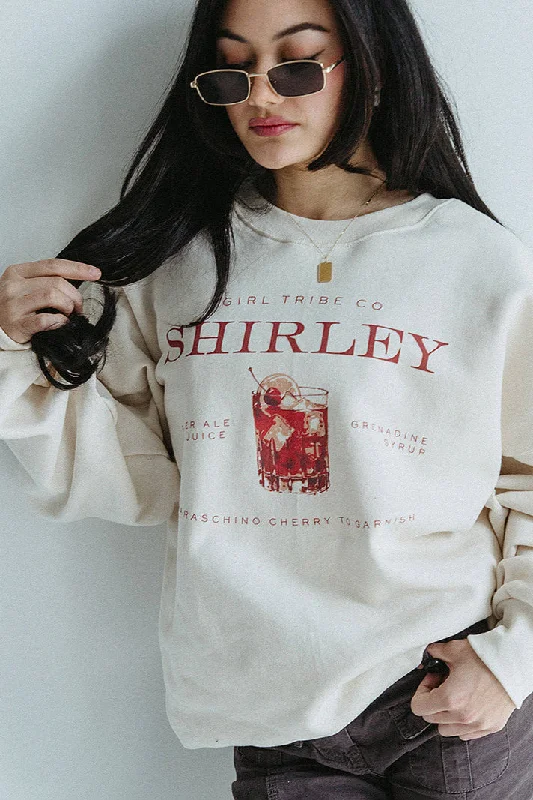 Shirley Temple Sweatshirt In Ivory