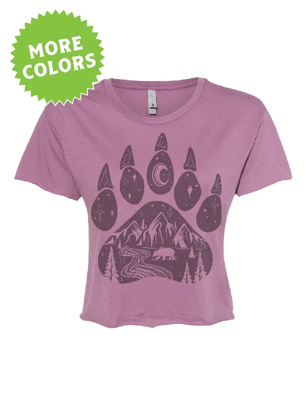 Bear Paw · Tonal · Cropped T-Shirt Sporty Women's Athleisure 