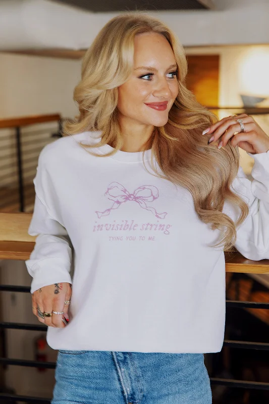Invisible String Sweatshirt Adventure