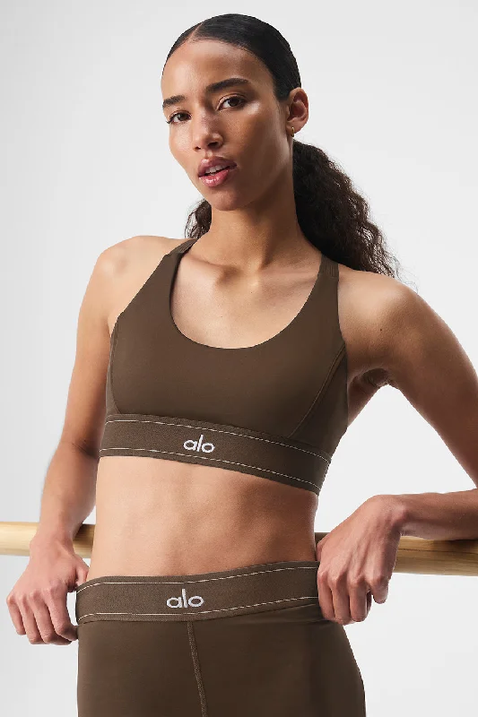 Airlift Suit Up Bra - Espresso Dapper Women's 1920S