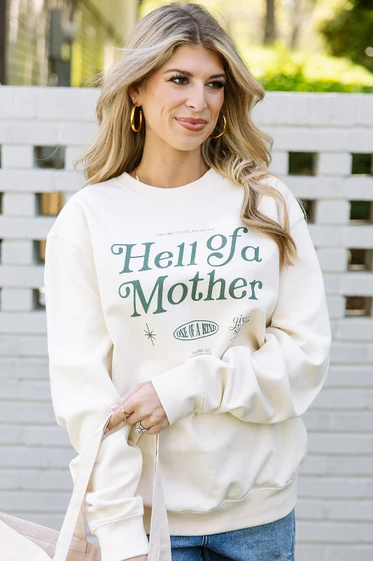Hell Of A Mother Sweatshirt Youthful Women's Pop