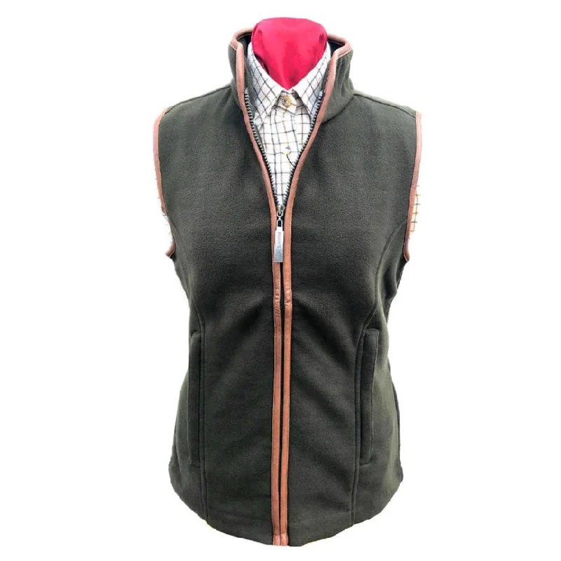 Midlands Clothing Ladies Fleece Gilet Casual Women's Loose - fitting