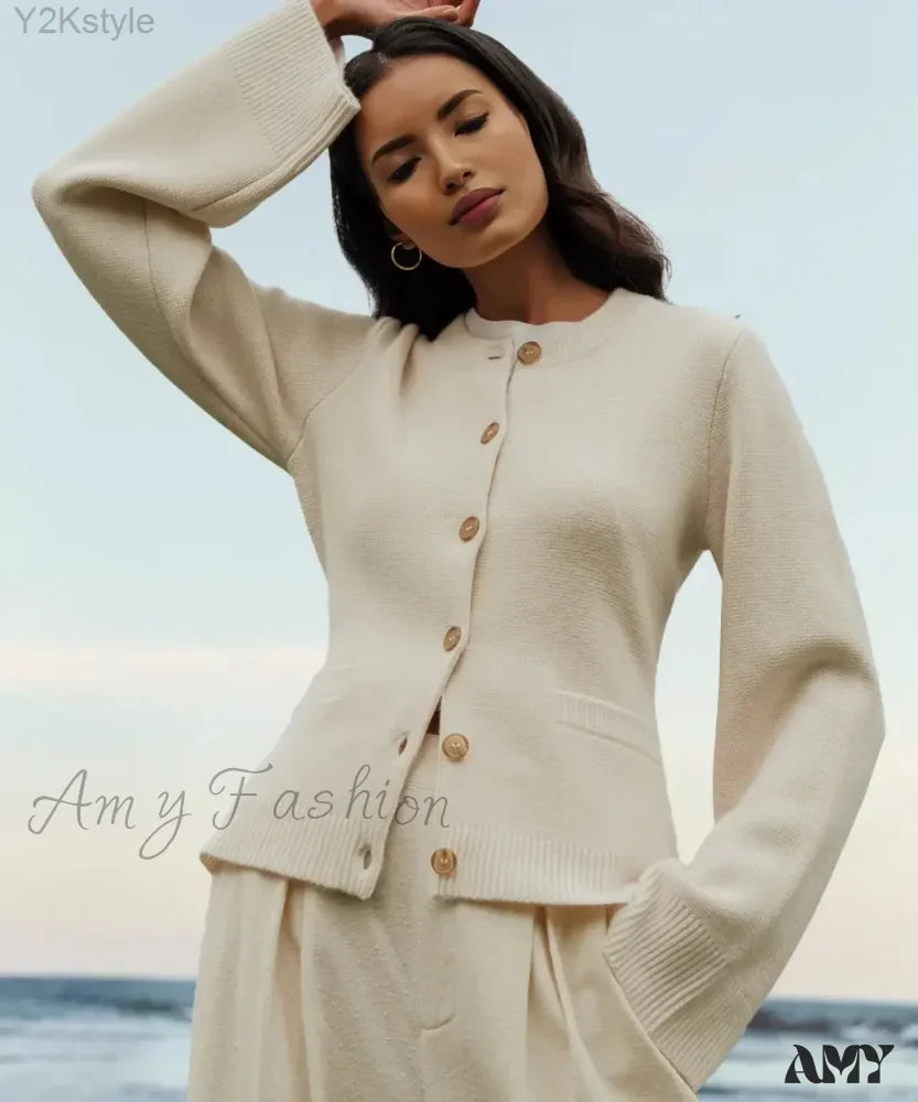 Ultra-Soft Button Open-front Long Sleeve Regular Stretchy Classic Cozy Chic Casual Cardigan Refined Women's Velvet